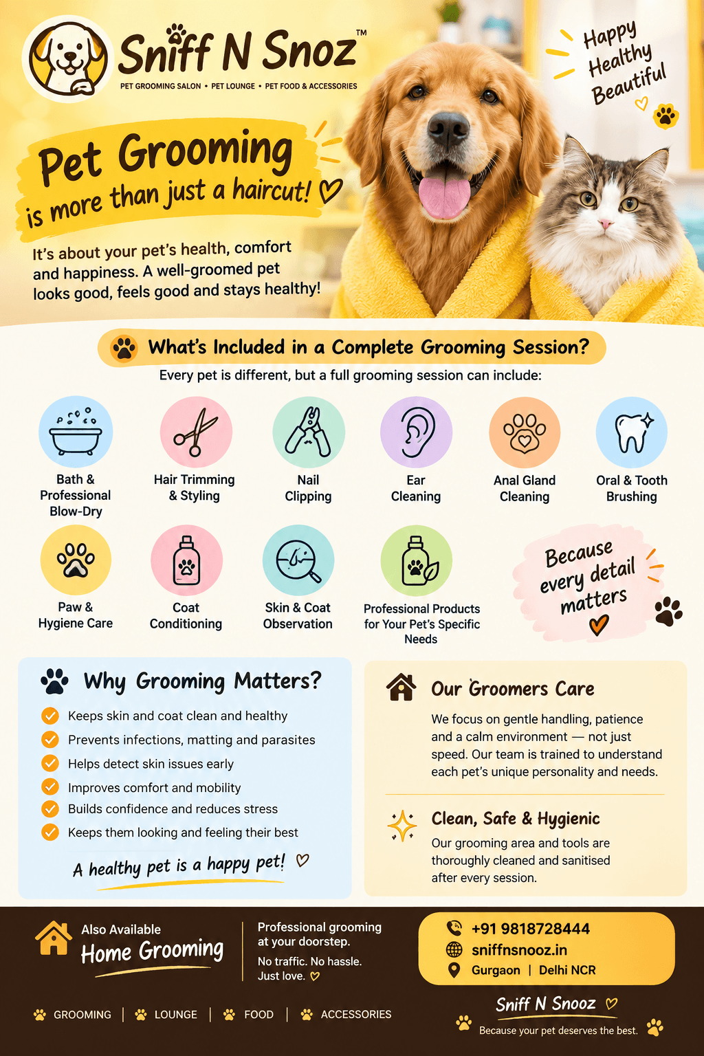 Grooming Is More Than a Bath 🐾
